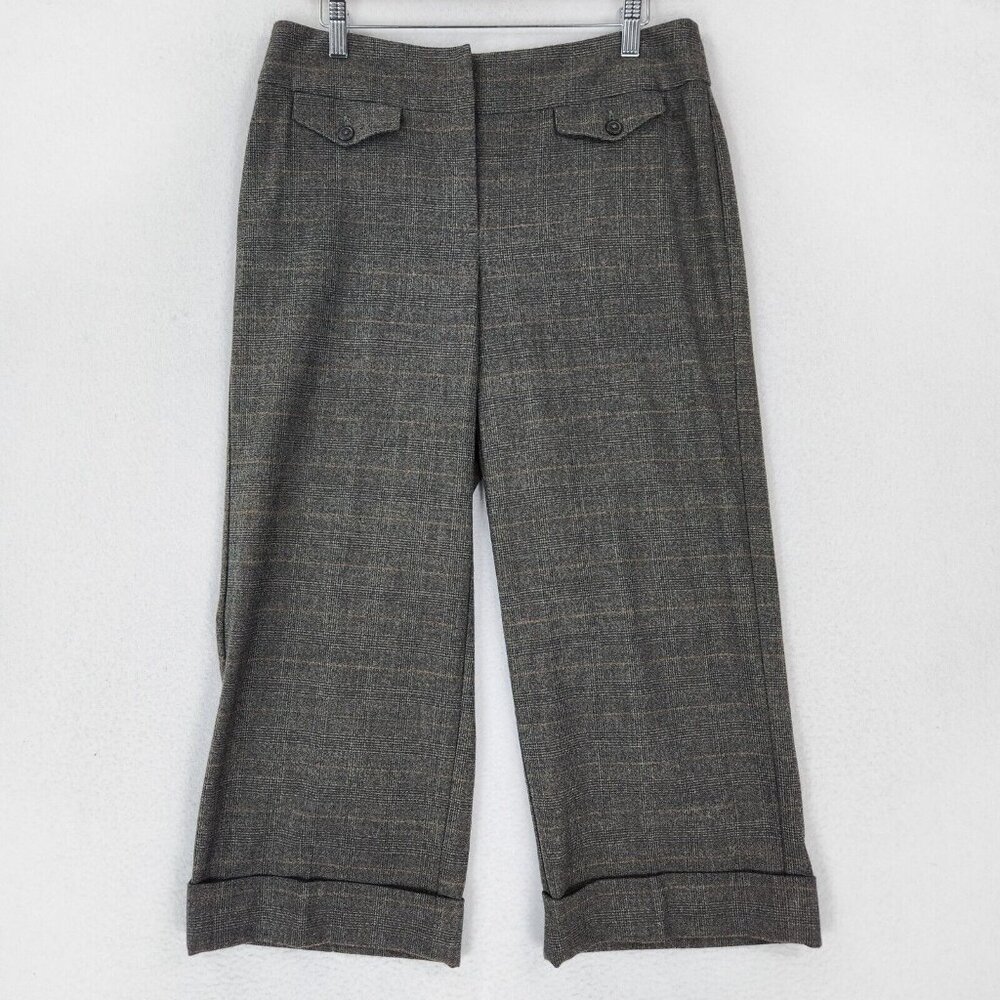 CAbi Charcoal Wide Leg Pants